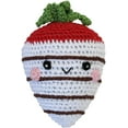 thumbnail image 5 of Mirage Pet Knit Knacks Milk Chocolate Strawberry Organic Cotton Small Dog Toy, 5 of 10
