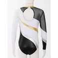 thumbnail image 3 of Rswnyirn Girl's Tracksuits Gymnastic Leotard Unitard with Shorts Workout Athletic Dance Clothes White 14, 3 of 7