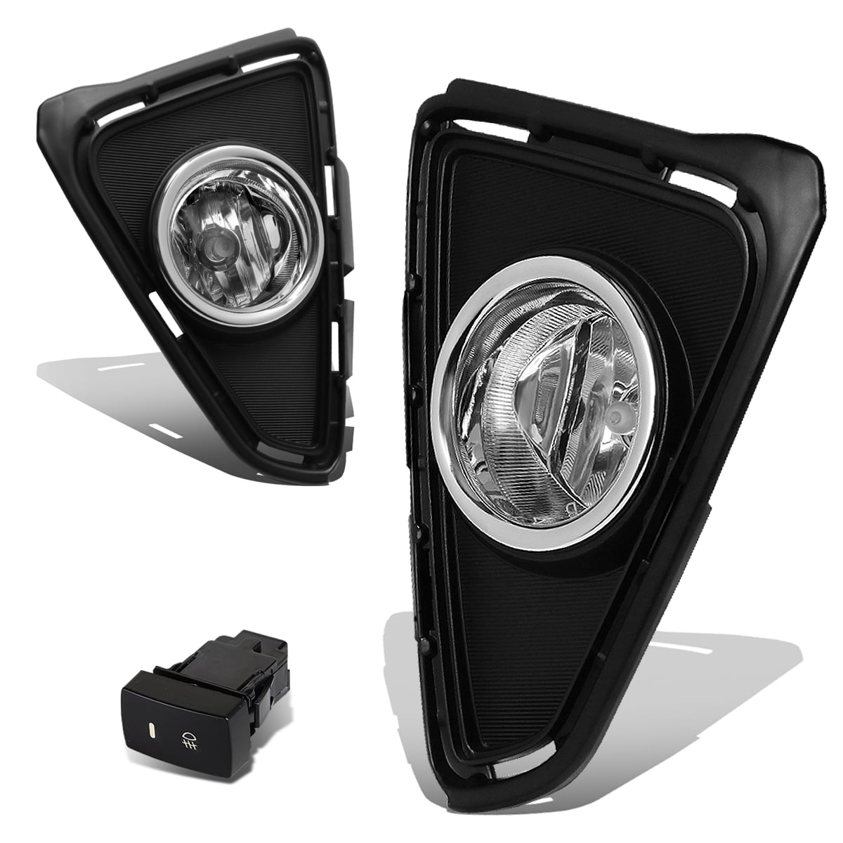 For 2016 Toyota RAV4 XA40 Pair Bumper Driving Fog Light Lamp+Switch