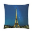 thumbnail image 2 of Ahgly Company Sites Eiffel Tower Outdoor Throw Pillow, 18 inch by 18 inch, 2 of 6