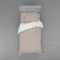 thumbnail image 1 of Ambesonne Floral Bedding Set 3 Pcs, Jacobean Blooming Petals, Twin XL, Dark Coral Teal Beige, 1 of 3