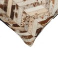 thumbnail image 2 of Natural Home Decor Torino Chevron Cowhide Pillow | 1-Piece | 22"x22", 2 of 2