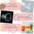 thumbnail image 3 of 50 Pack 12OZ Clear Plastic Cups with Dome Lids and Sporks No Hole Disposable Fruit for Dessert,Cupcake,Parfait,Pudding,Iced Cold Drinks,Snacks,Fruits,Bakeries,Ice Cream, 3 of 4
