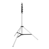 Flashpoint Pro Heavy-Duty Air-Cushioned Light Stand (Chrome, 15.7')