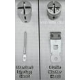 thumbnail image 2 of 4' to 8' Adjustable Lag Pole Extension Telescopic Pole for Acoustic Suspended Ceiling Grid Wire Installing Drop Ceiling Lag Screws Hanging Wire Purlin Clip From Ground Pole Tool, Pairs with Drill, 2 of 6