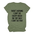 thumbnail image 1 of Gibobby Blusa de Trabajo de Manga Corta Mujeres Casual Impresión Manga Corta Tops Blusa Cuello Redondo Casual Tee Túnica Camisas(Verde de menta,M), 1 of 2