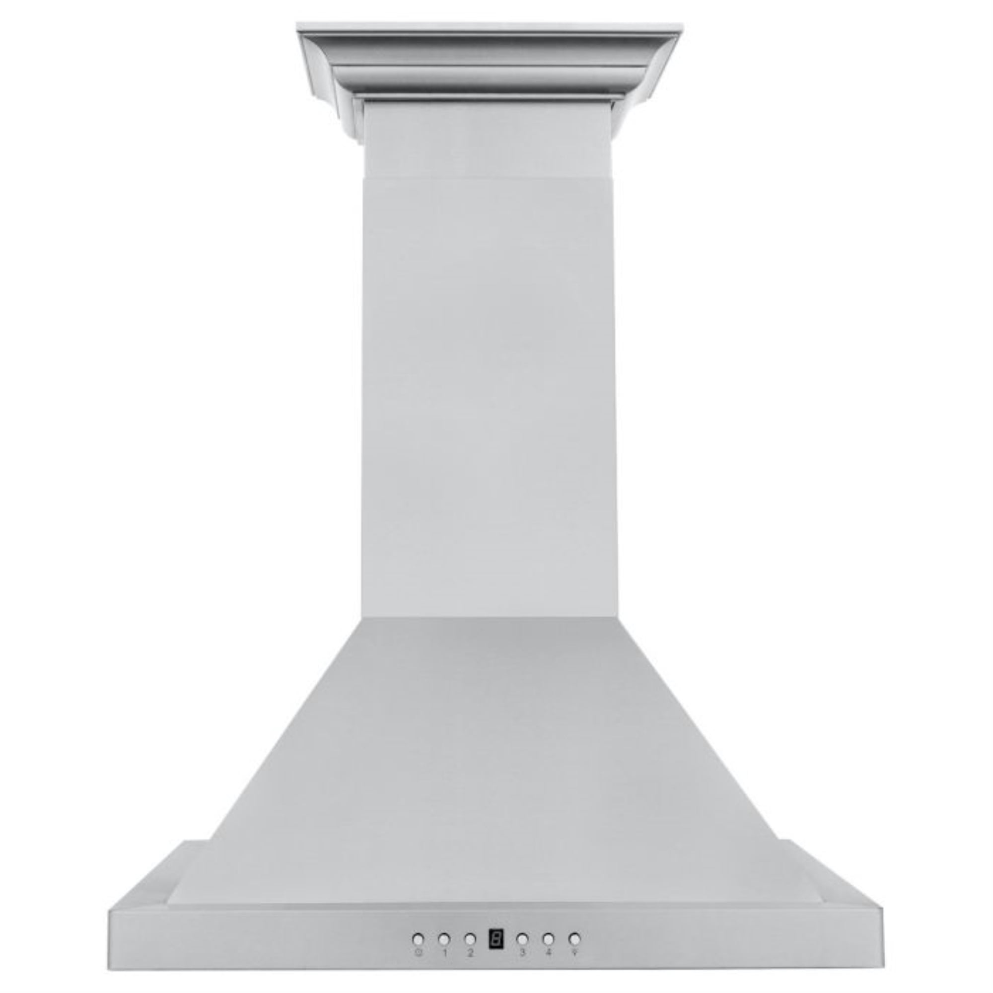 ZLINE 24 in. Wall Mount Range Hood in Stainless Steel with Crown Molding (KBCRN-24)