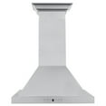 thumbnail image 3 of ZLINE 24 in. Wall Mount Range Hood in Stainless Steel with Crown Molding (KBCRN-24), 3 of 5