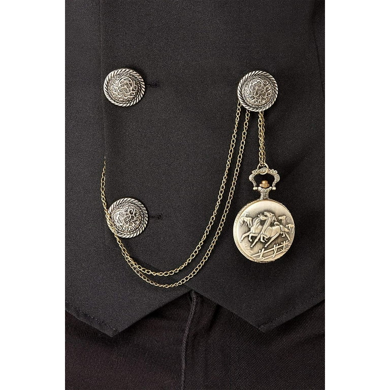 20s Pocket Fob Watch Adult Gold Silver 20s Pocket Fob Watch Adult Gold Silver