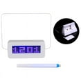 WINDLAND LED Light Digital Clock Alarm Fluorescent Message Board