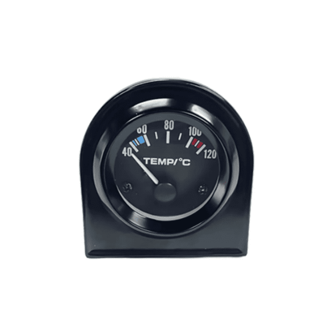 Medidor De Temperatura Refrigerante Agua Universal Autos 12v Malubero Negro