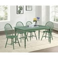 thumbnail image 2 of Boraam Carolina 5-Piece Wood Dining Set in Equestrian Green Finish, 2 of 6