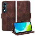 thumbnail image 1 of Funda GANGXUN para Vivo Y29s 5G con diseño acolchado elegante, cuero PU, protección total y ajuste preciso, 1 of 5