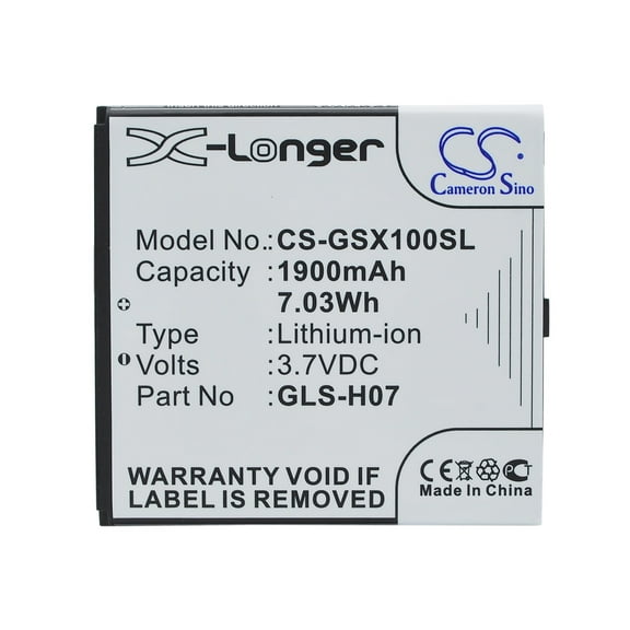 1900mAh 29S01-10010-V00R GLS-H07 Battery for GSmart Simba SX1