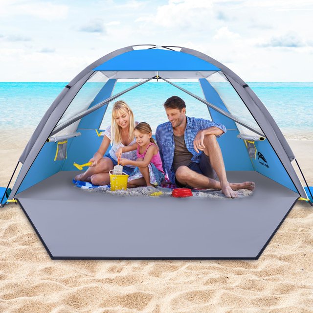 Carpa de playa HAPPY TRAVEL Happy Travel con protección UV UPF 50+