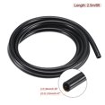 thumbnail image 2 of Uxcell Silicone Tubing Hose 9mm ID 12mm OD 8ft Black for Water Hose Air Tube, 2 of 4