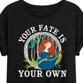 thumbnail image 3 of Disney Brave - Merida Your Fate Is Your Own - Women's Oversized T-Shirt, 3 of 5