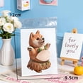 thumbnail image 3 of karymi 3D Shiba Inu Dog Cute Big Bellys Cushioned Protectors Sticker, Super Soft Belly Sticker Anti-Collision Sticker, Cute Decor Sticker for Home and Car, Novelty Gift Gifts for Women, 3 of 4