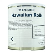 Military Surplus Freeze Dried Long Shelf Life Emergency Food Ration Hawaiian Rolls #10/12oz/Can - 1 Can