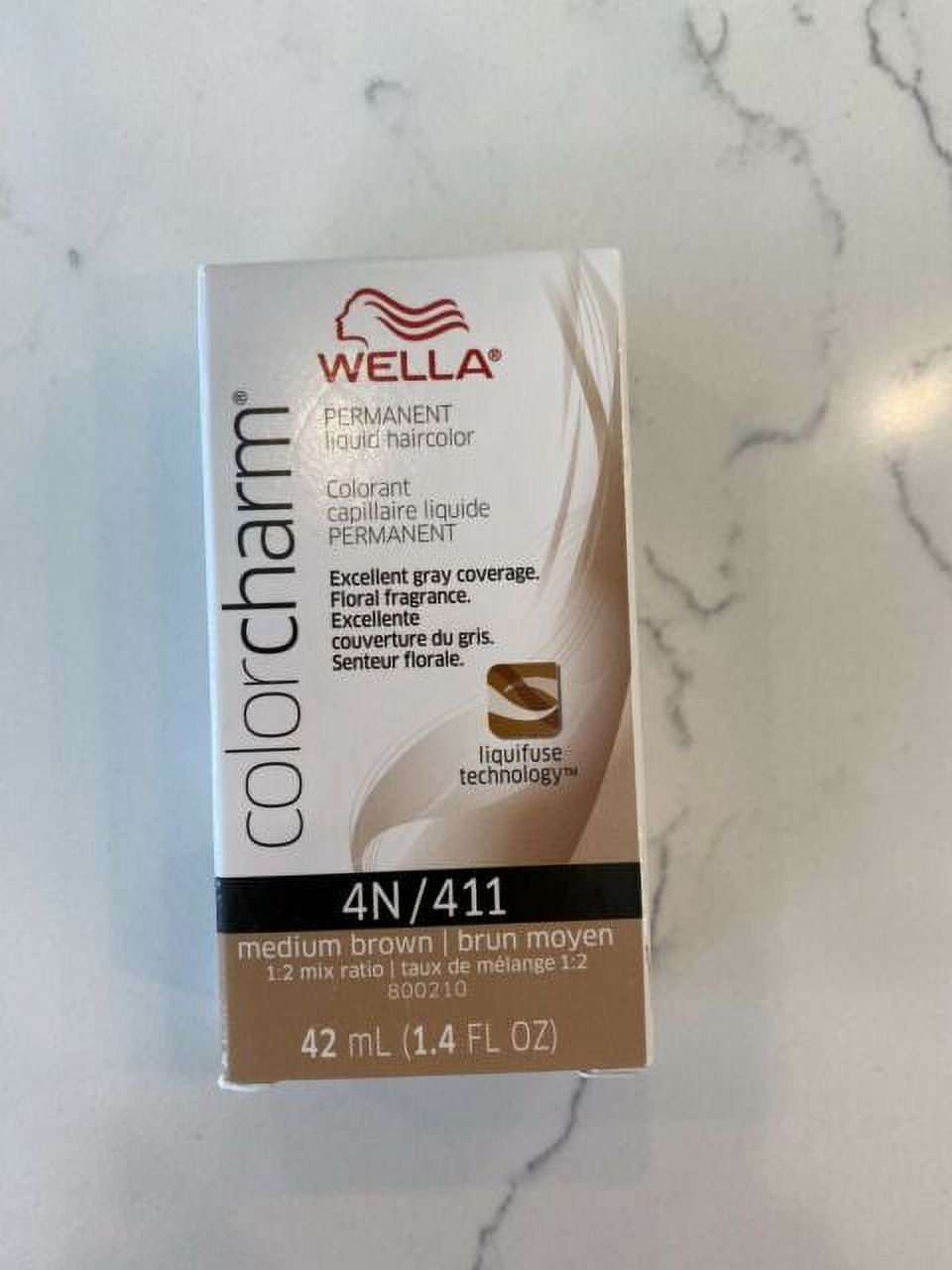 Wella Color Charm Liquid Haircolor 4n/411 Medium Brown, 1.4 Oz ...