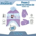 thumbnail image 4 of Disney Toddler Winter Hat, Kids Gloves or Toddler Mittens, Frozen Elsa and Anna Baby Beanie for Girl Ages 2-4, 4 of 6