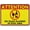 Warning Sign 1, variant on Metal Wall Art Decor No Hats Or Helmets 8"x12", Aluminum Indoor Outdoor Safety Warning Sign, Durable Wall Decor for Home Business Office Facility Gym