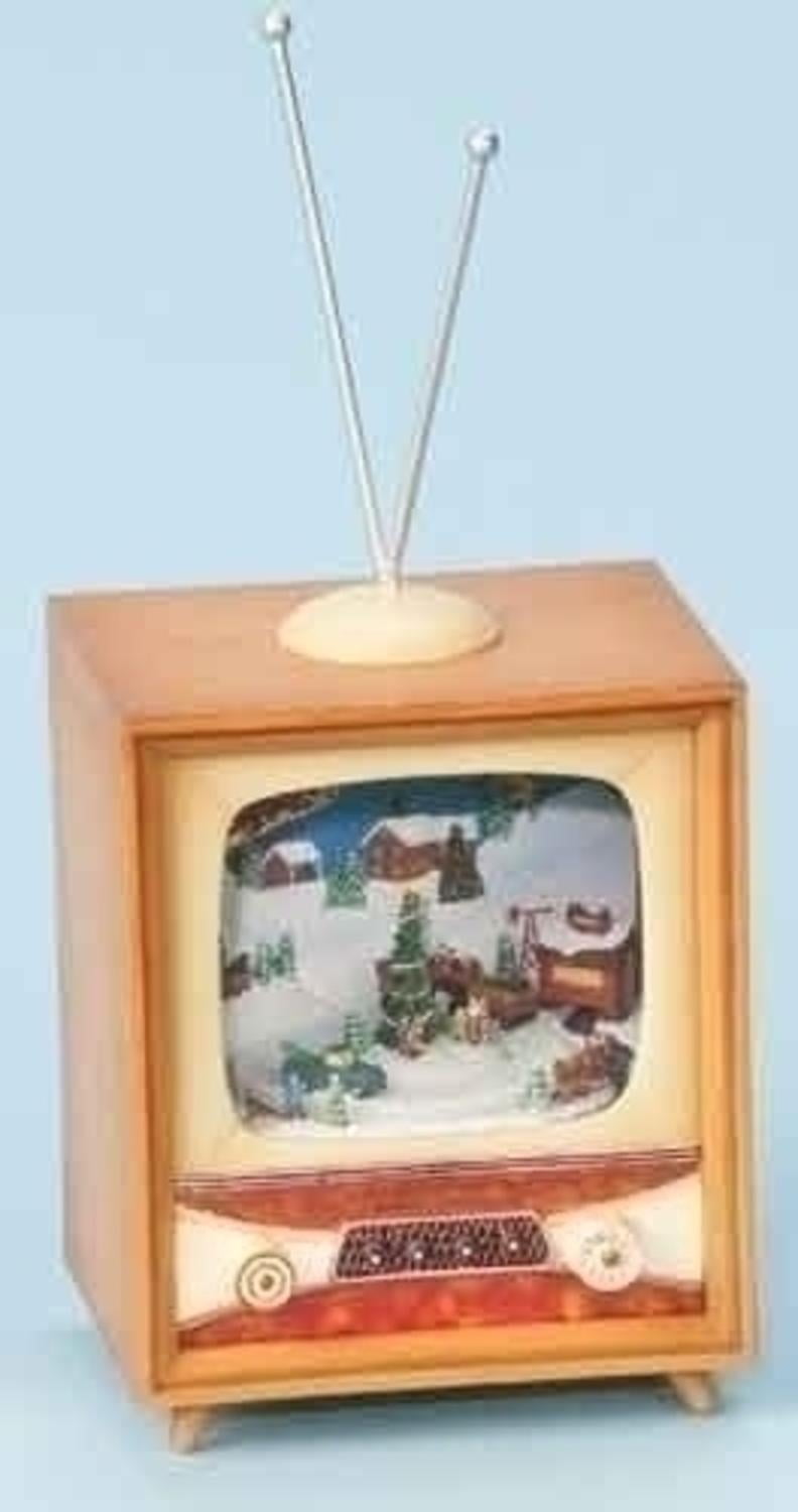 10&quot; Amusements LED Lighted Animated and Musical Retro Christmas