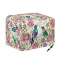 thumbnail image 6 of HELLHERO Hummingbird Flowers Print Toaster Cover Fits for 2 Slice, Bread Machine Dust Cover with Drawstring, Waterproof Anti Scratches Toaster Protector (11.4"x7.8"x7.4"), 6 of 8