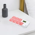 thumbnail image 6 of Upgraded Pill Organizer – Smart Pill Dispenser, Red Home Storage and Organization, 6 of 8