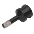 thumbnail image 2 of Broca de diamante para perforación en seco y húmedo M14, robusta, rápida y estable, para soldadura al vacío, 10 mm, 2 of 14