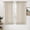 Beige, variant on White Linen Curtains Short 60 Inch Length 2 Panels for Kitchen Bedroom, Soft Thick Linen Textured Window Drapes Semi Sheer Light Filtering Back Tab Rod Pocket Burlap Look Decor