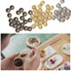 thumbnail image 1 of Candle Wax Buttonhole Kit 5mm/02in Durable Metal Candle Eyelet Grommets DIY Scented Candle Tablets Making Tool Accessories, 1 of 5