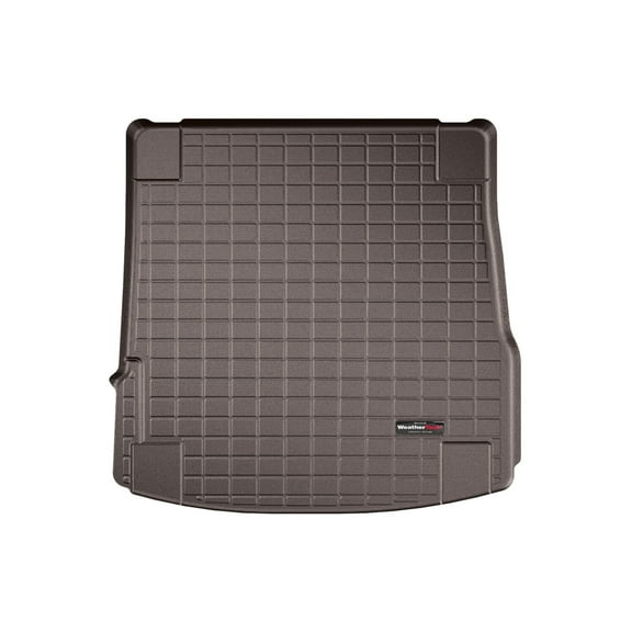 WeatherTech Cargo Trunk Liner compatible with Alfa Romeo Stelvio, Stelvio Quadrifoglio - Behind 2nd Row Cocoa