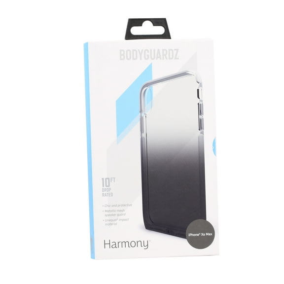 BodyGuardz Harmony Impact Protection Case for iPhone XS Max - Black