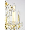 thumbnail image 5 of Elegant Lighting St. Francis 24" 6 Light Elements Crystal Chandelier, 5 of 6
