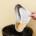 thumbnail image 3 of Kitchen Sink Drain Basket Creative Stainless Steel Triangle Durable Plastic Pendant, 3 of 5