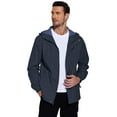 thumbnail image 6 of COOFANDY Light Rain Jacket Men's All-Sport Breathable Waterproof Golf Rain Gear Jacket Outdoor Lightweight Hooded Raincoat, 6 of 11