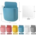 thumbnail image 3 of 6 Pieces Wall Mounted Phone Holder Self-adhesive Organizer Storage Boxes (a-1b), 3 of 5