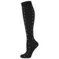 thumbnail image 2 of LYMAYTER Women & Men Compression Socks 1PC Calf Support Graduated Running Travel for Socks S-XL, 2 of 7