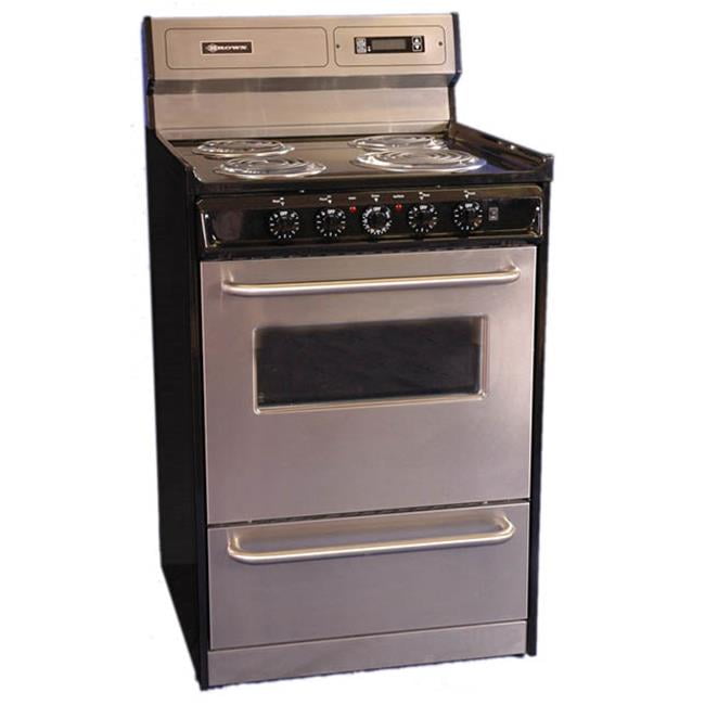 Brown TEM630BKWY 24'' Free Standing Electric Range
