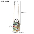 thumbnail image 2 of FORMRS Crossbody Bag for Women Quilted Travel Shoulder Cell Phone Purse with Chain Strap Handbag, Green Tomatoes, 2 of 7