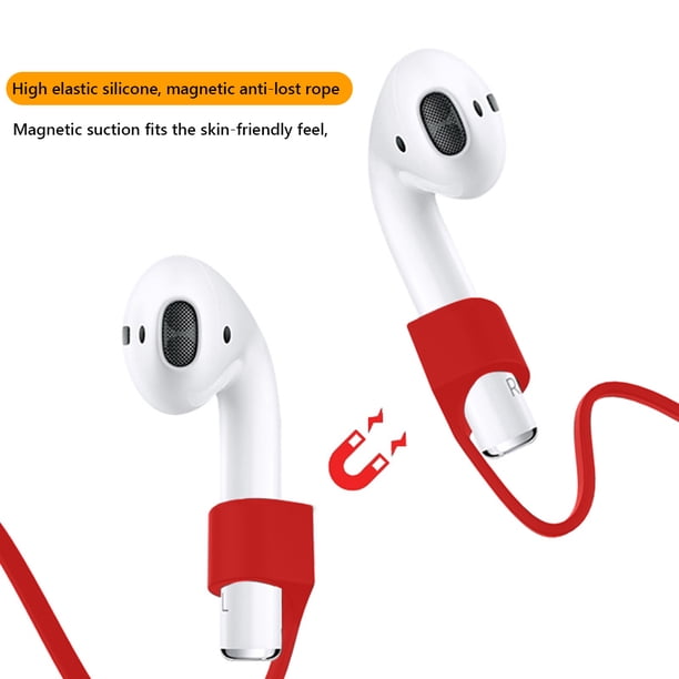 Correa para auriculares para AirPods 3 2 1 Pro Cable de soporte de cuerda de silicona anti pérdida