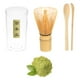 thumbnail image 3 of Juego de Matcha Uxcell Batidor de Bambú (Chasen) Cucharón Tradicional (Chashaku) Cucharita de Té, Amarillo, 3 of 6