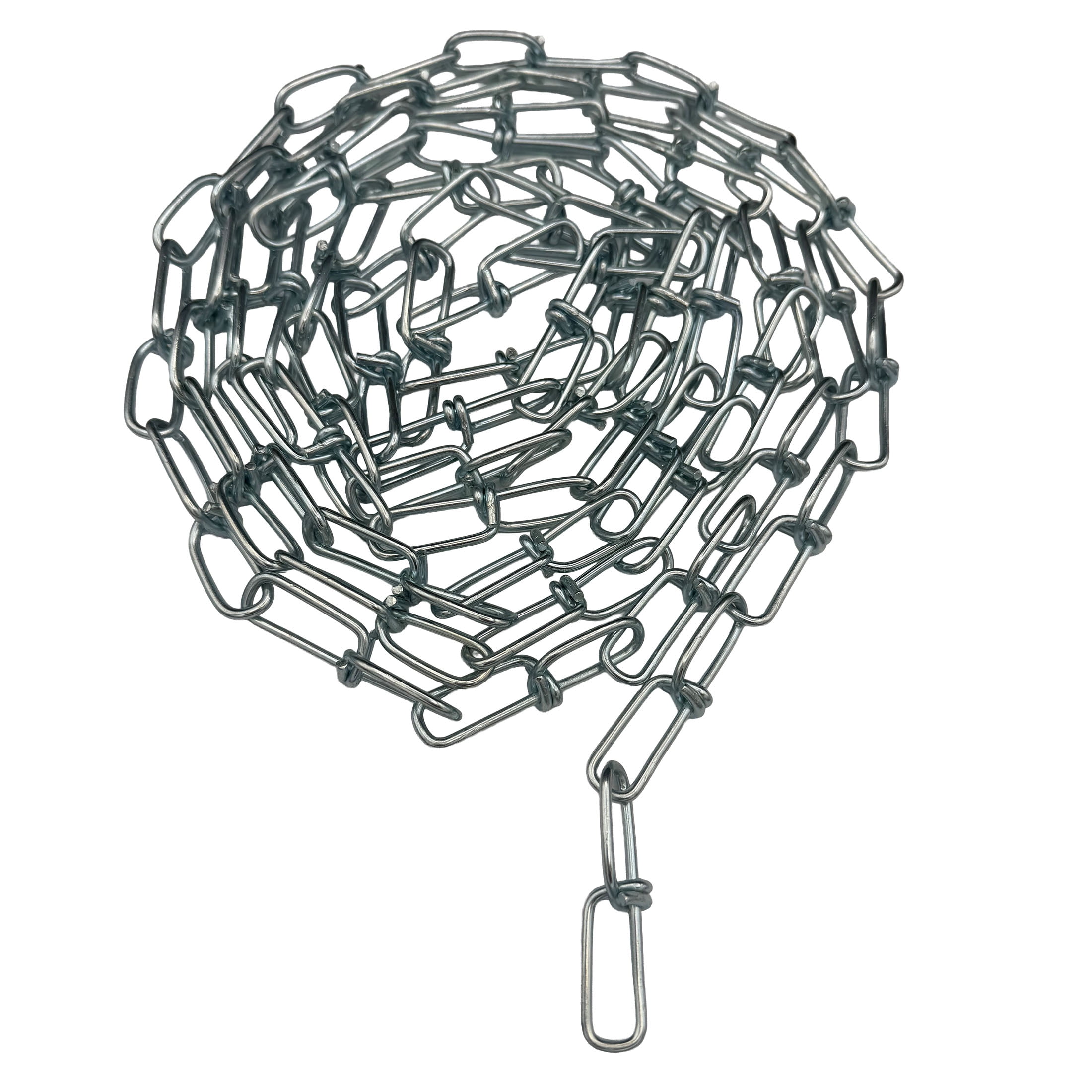 (2 pack) #1 Twin Loop Chain, 10', Peerless Chain Company, #4740810
