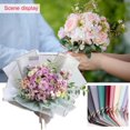 thumbnail image 2 of HLONK Flower Wrapping Paper Phnom Penh Mist Face Paper Bouquet Pack Floral Paper Translucent Waterproof (Rose Pink), 2 of 8