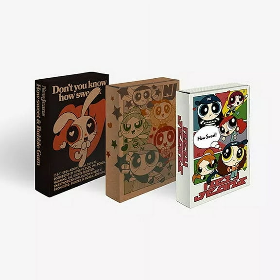 NEWJEANS - [How Sweet] WEVERSE Albums 3 Version SET