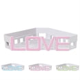 thumbnail image 2 of Coofit Bathroom Shelf Self Adhesive Love Pattern Shower Shelf Bathroom Storage Rack, 2 of 10