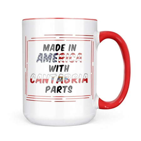 

Neonblond Made in America with Parts from Cantabria Mug gift for Coffee Tea lovers