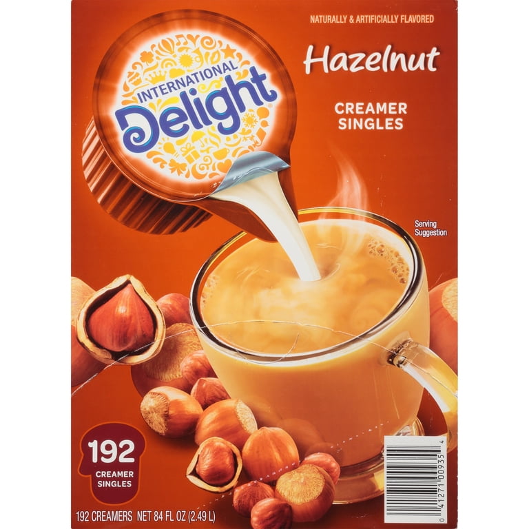 192 Count) International Delight Hazelnut Creamer DISP - Walmart.com
