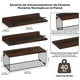 thumbnail image 3 of 3Pcs Repisas para Baño,Estantes Flotantes con Cesta de Alambre y Valla Metálica,Capacidad de Carga de 40LBS,No Se Oxida,Rapisas para, Estudio, Cocina, Baño y Salón, 3 of 9